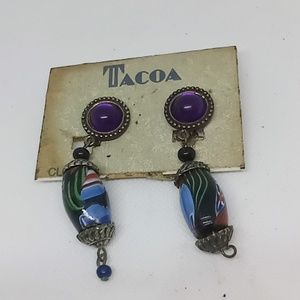 Tacoa Drop Clip Earrings